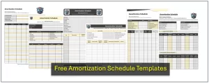 Amortization Schedule Templates